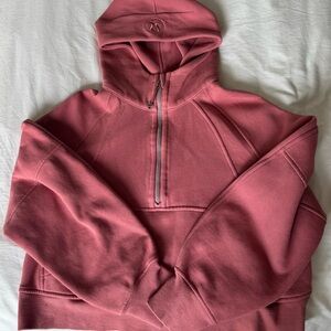 Lululemon cropped scuba quarter zip
